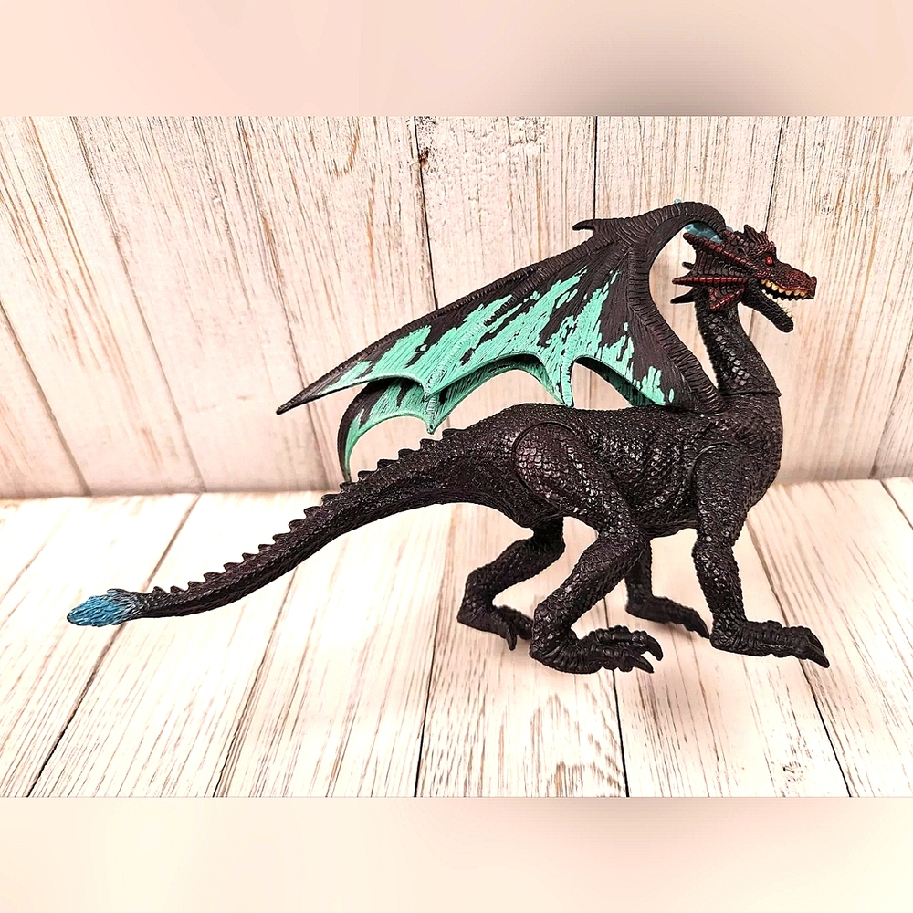 Mystical Kid Galaxy Dragon  Articulated  Posable Features, Rare Kidcore Toys